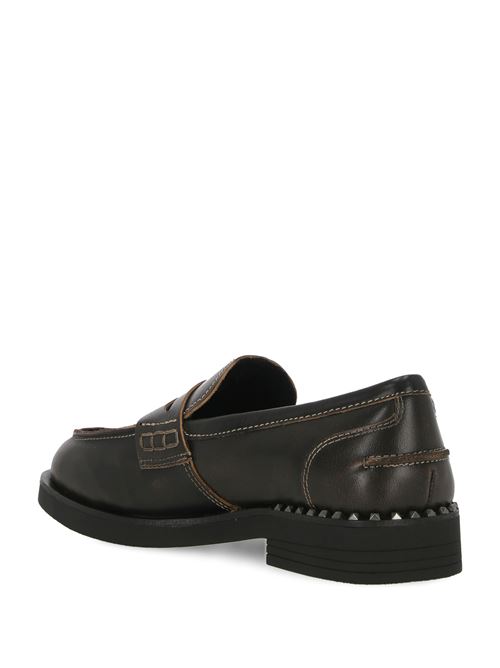 Earth brown loafer Ash | WINONA01RIDER BLACK